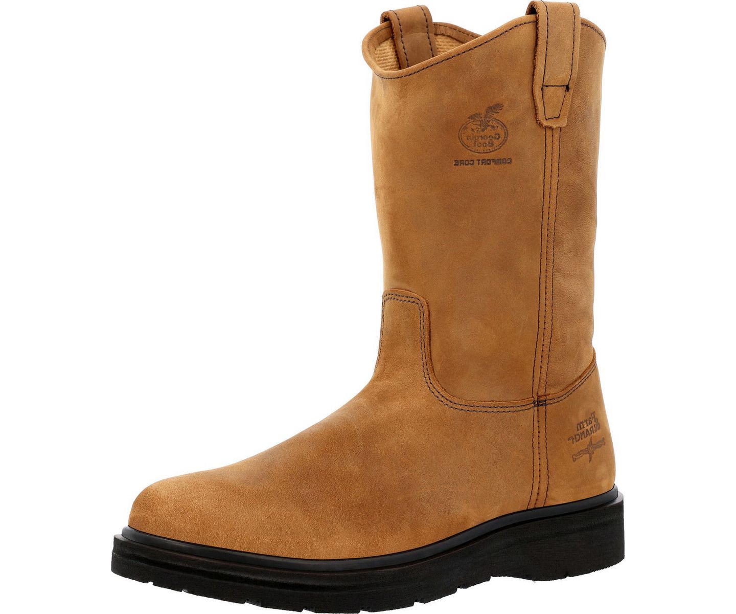 Мужские ботинки GEORGIA BOOT Farm and Ranch Pull On Work Boot, цвет: Рыжевато-коричневый — фото 9