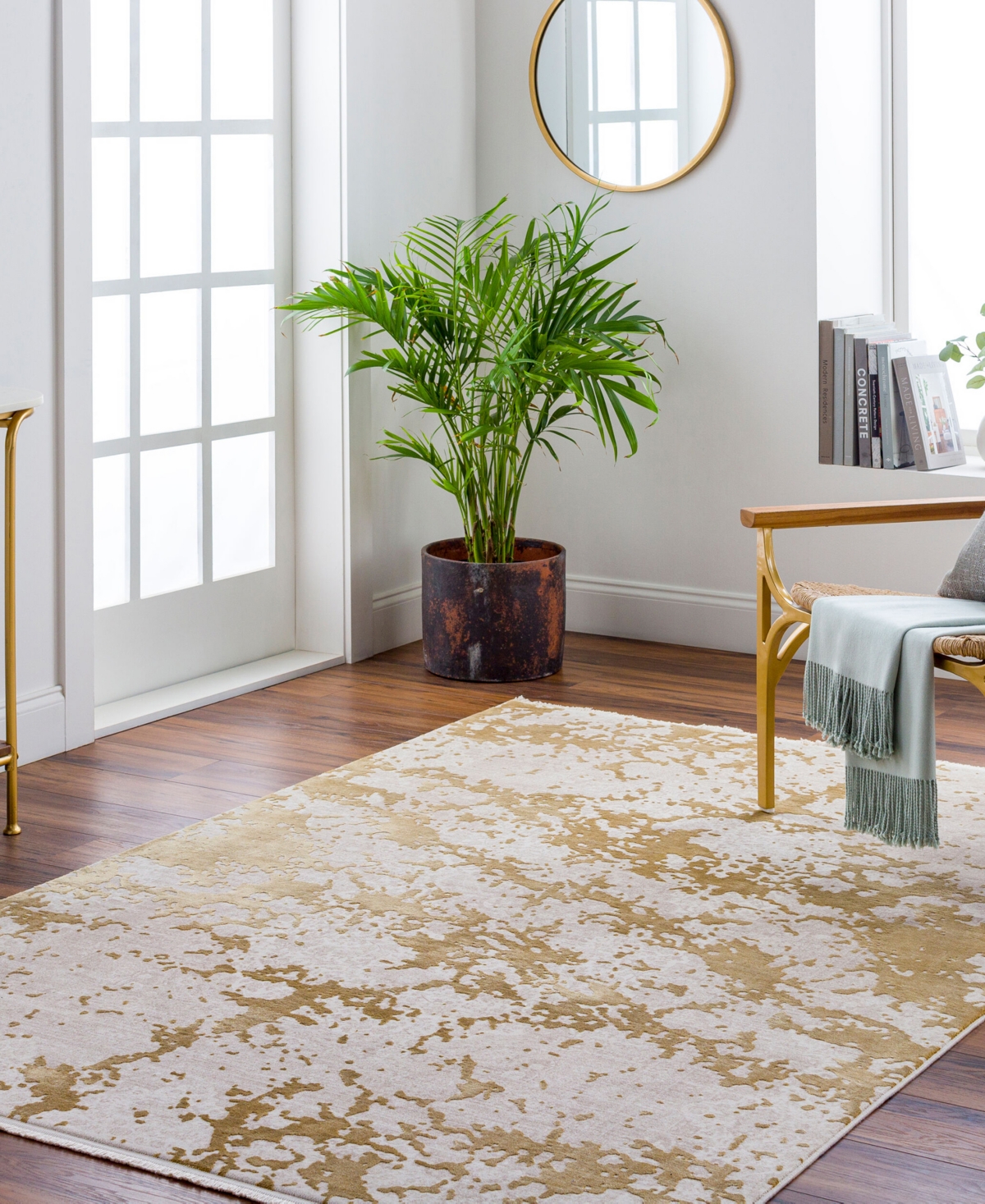 Surya Solar Sor-2321 9'10''x13'1'' Area Rug In Brown