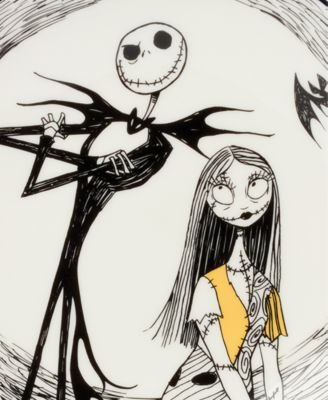 Nightmare Before Christmas Accent Plates, Set of 4
