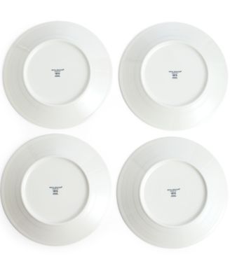 1815 Pacific Mixed Pattern Dinner Plates, Set of 4