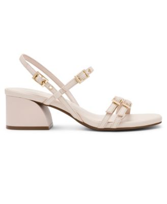 Women's Mackenzie Strappy Buckle Block Heel Dress Sandals