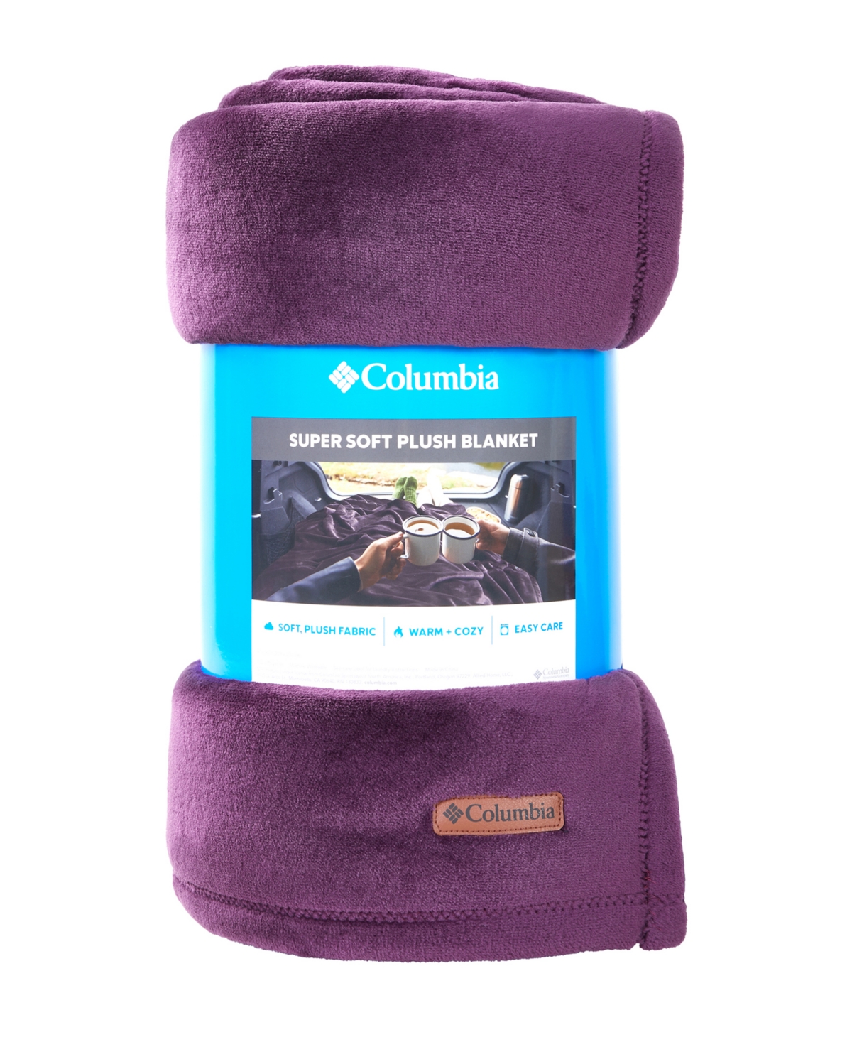 COLUMBIA SUPER SOFT PLUSH FLEECE BLANKET, KING 