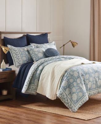 Adare Reversible 3-Pc. Duvet Cover Set, King