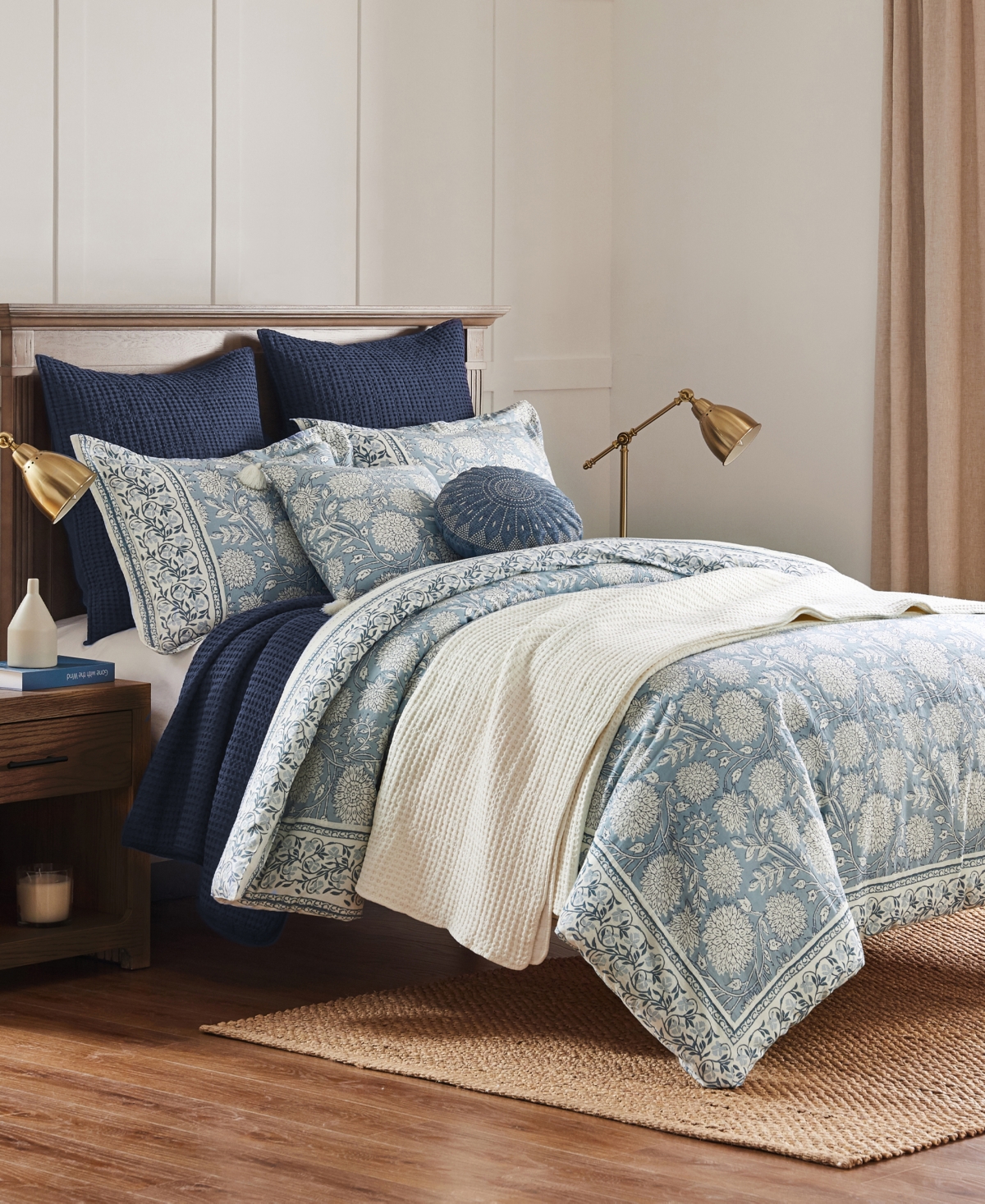 Levtex Adare Reversible 3-Pc. Duvet Cover Set, King