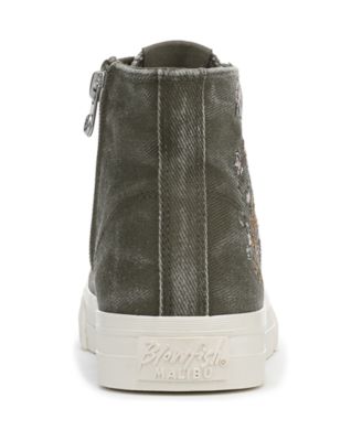 Women's Catch Sun High Top Zip Platform Sneakers