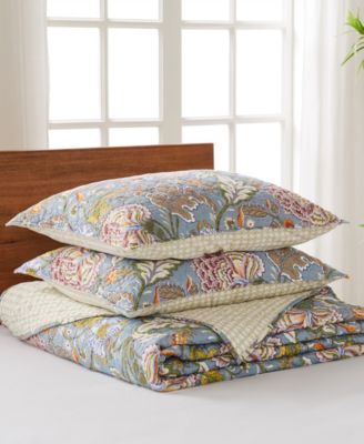 Angelica Reversible 3-Pc. Bedspread Set, Queen