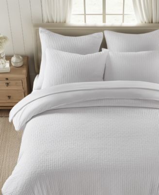 Cross Stitch 3-Pc. Duvet Cover Set, Queen