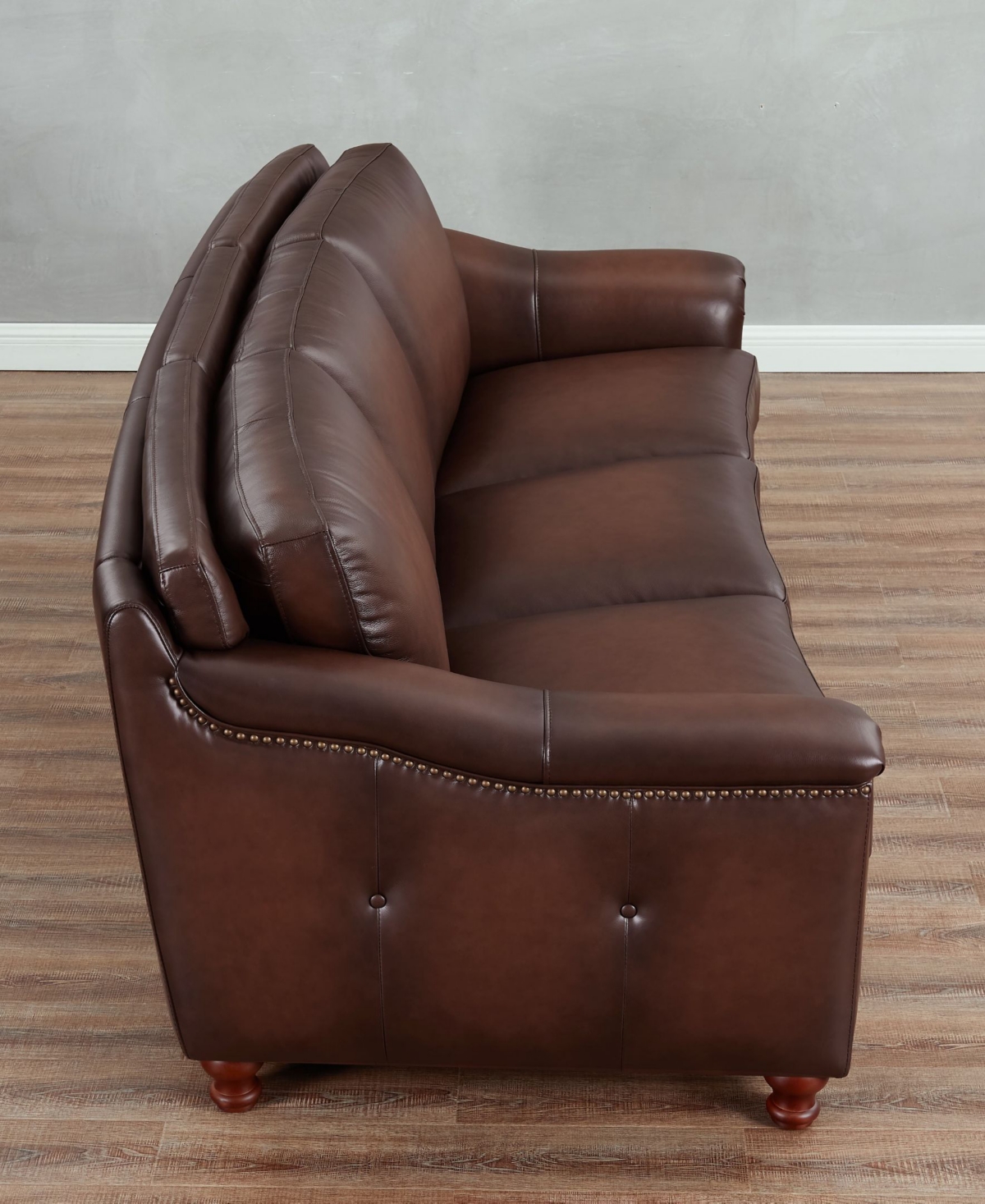 Hydeline Belfast 92" Top Grain Leather Sofa