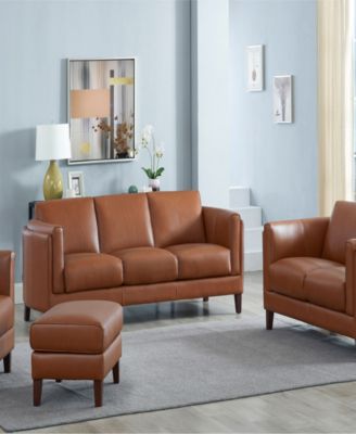 Maui 88" Top Grain Leather Sofa