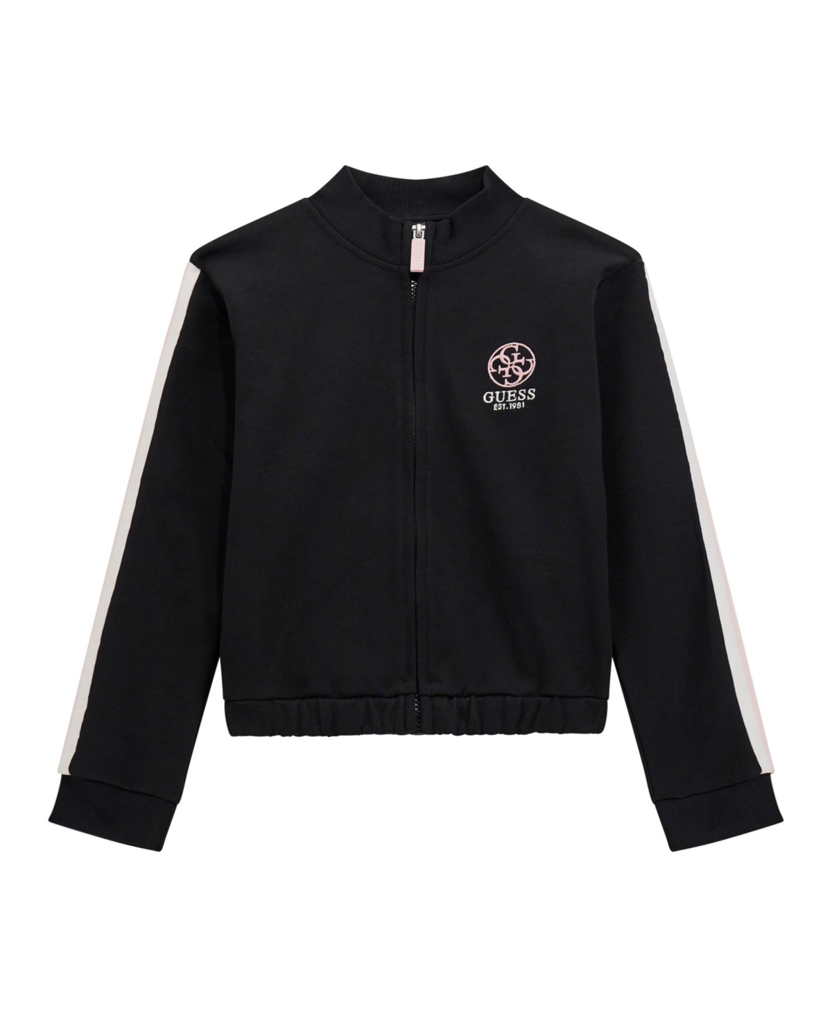 Guess Big Girl Long Sleeve Zip-up Sweatshirt
