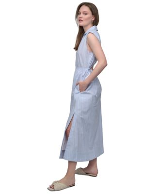 Women's Back-Cut-Out Sleeveless Maxi Dress