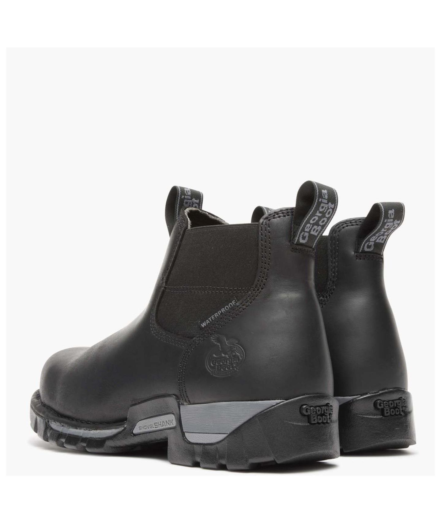 Мужские ботинки GEORGIA BOOT Eagle One Steel Toe Waterproof Chelsea Boot, цвет: Чёрный — фото 4