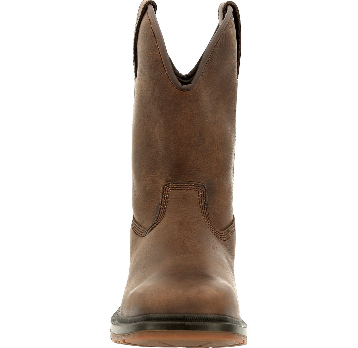 Мужские ботинки ROCKY Worksmart Unlined Western Boot, цвет: Тёмный коричневый — фото 4