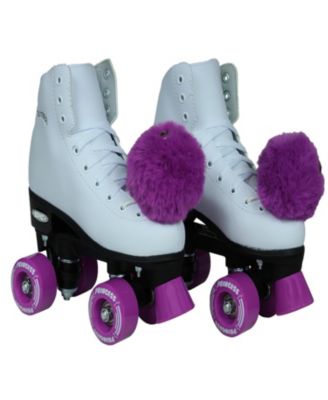 Epic Purple Princess Quad Roller Skates