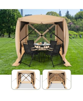 Pop Up Gazebo with Netting and Carry Bag