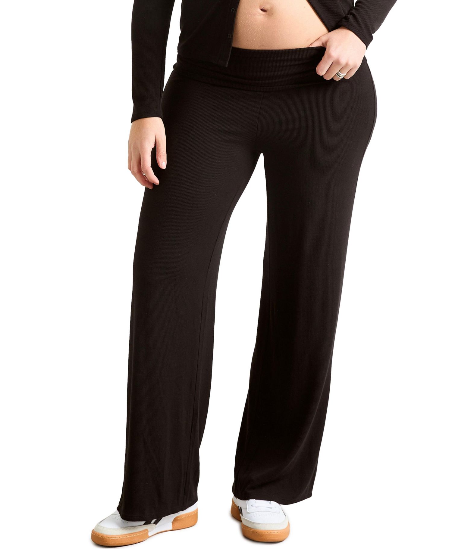 Maternity The Softest Rib Over/Under the Bump Lounge Pant