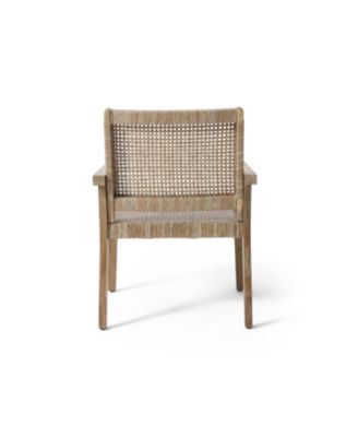 Streamdale Wicker & Acacia Club Chairs (Set of 2)