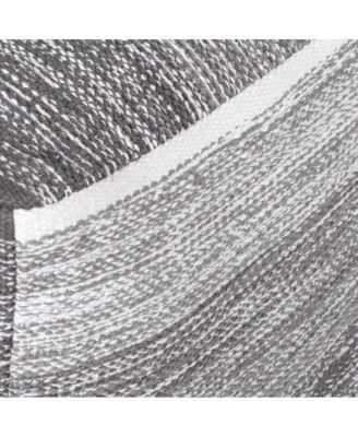 Upholstered Cotton Ottoman for Footrest and Stylish Home Accent