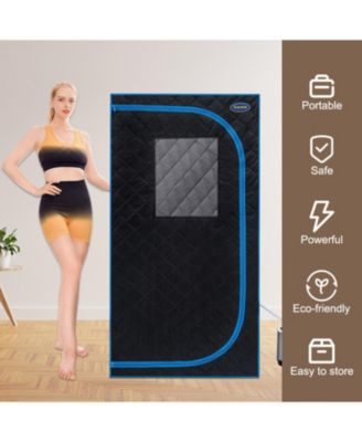 Streamdale Portable Full-Body Steam Sauna Tent with Remote, Chair, and Generator