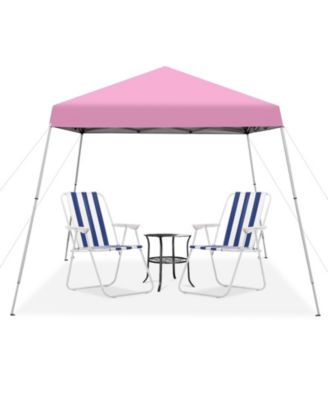 10 x 10 Feet Outdoor Instant Pop-up Canopy with Carrying Bag