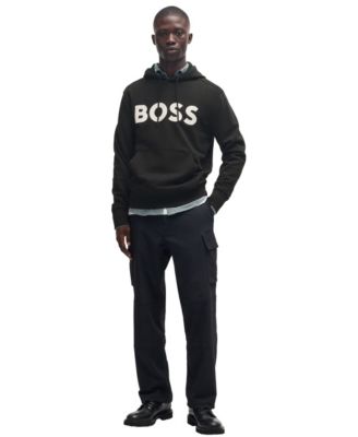 Men's Cotton Terry Relaxed-Fit Hoodie