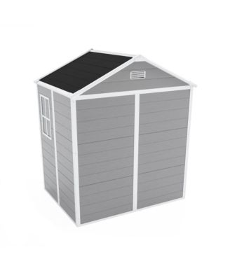 Campcraft 6x5 Resin Shed - Waterproof, UV Proof, Large Storage