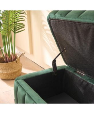 Velvet Storage Bench 49