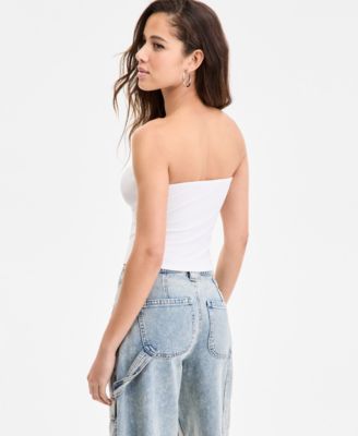 売れ筋商品|||バースリー カットソー トップス レディース Women's Printed Sweetheart-Neck Tube Top, Exclusively at Macy's Floral Solstice Bar III Women's Sweetheart-Neck Tube Top, Exclusively at