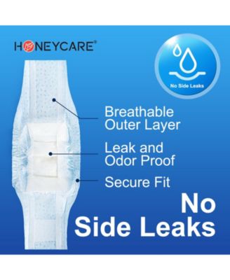 Paw & Dog Bone Print All-Absorb A24 Male Dog Wrap, Large, 100ct