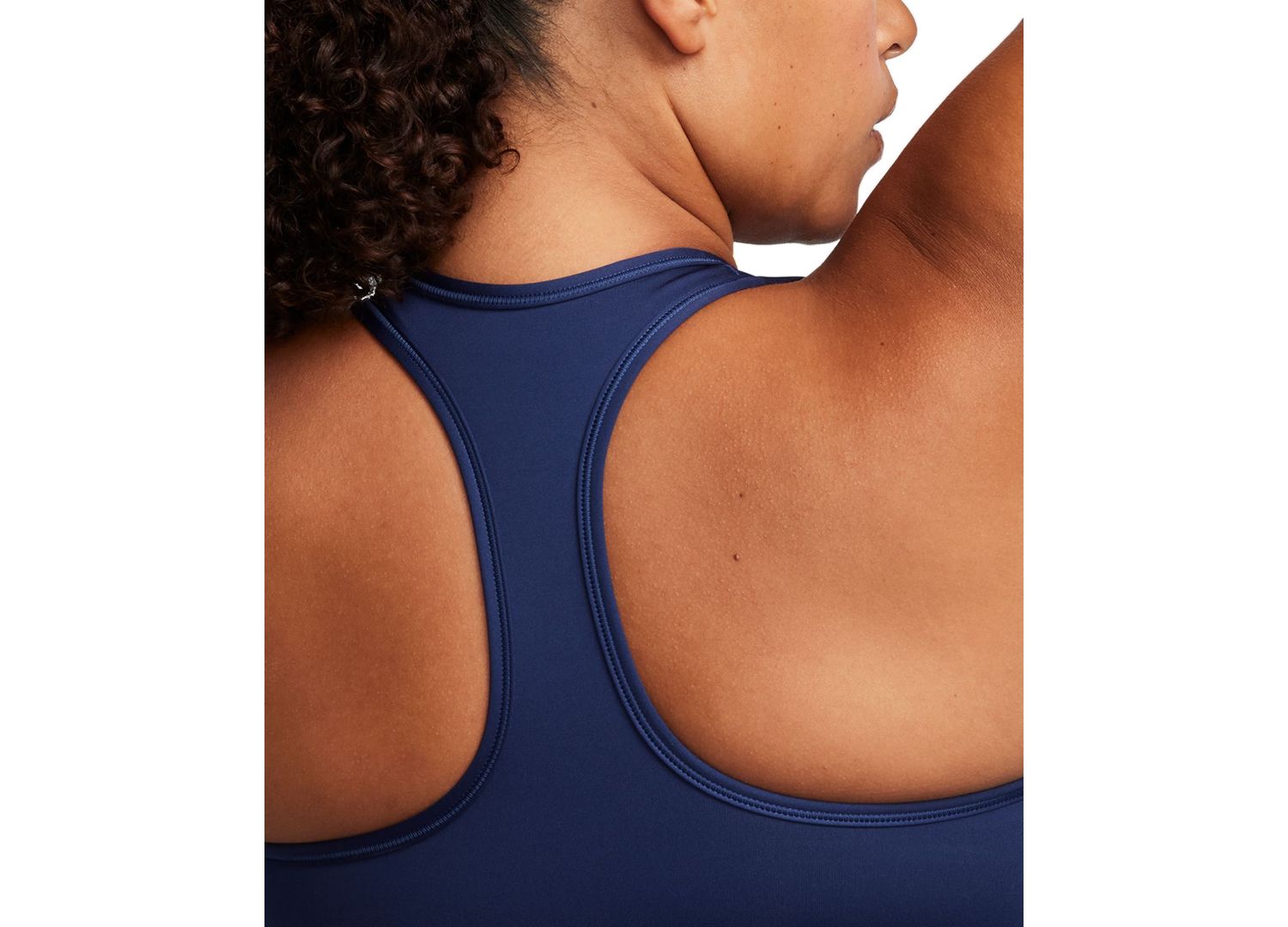 Plus Size Active Medium-Support Padded Logo Sports Bra