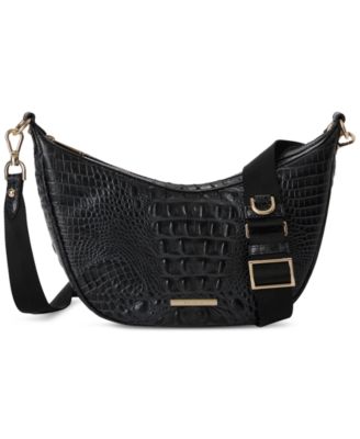 Percy Alden Road Medium Leather Crossbody Bag