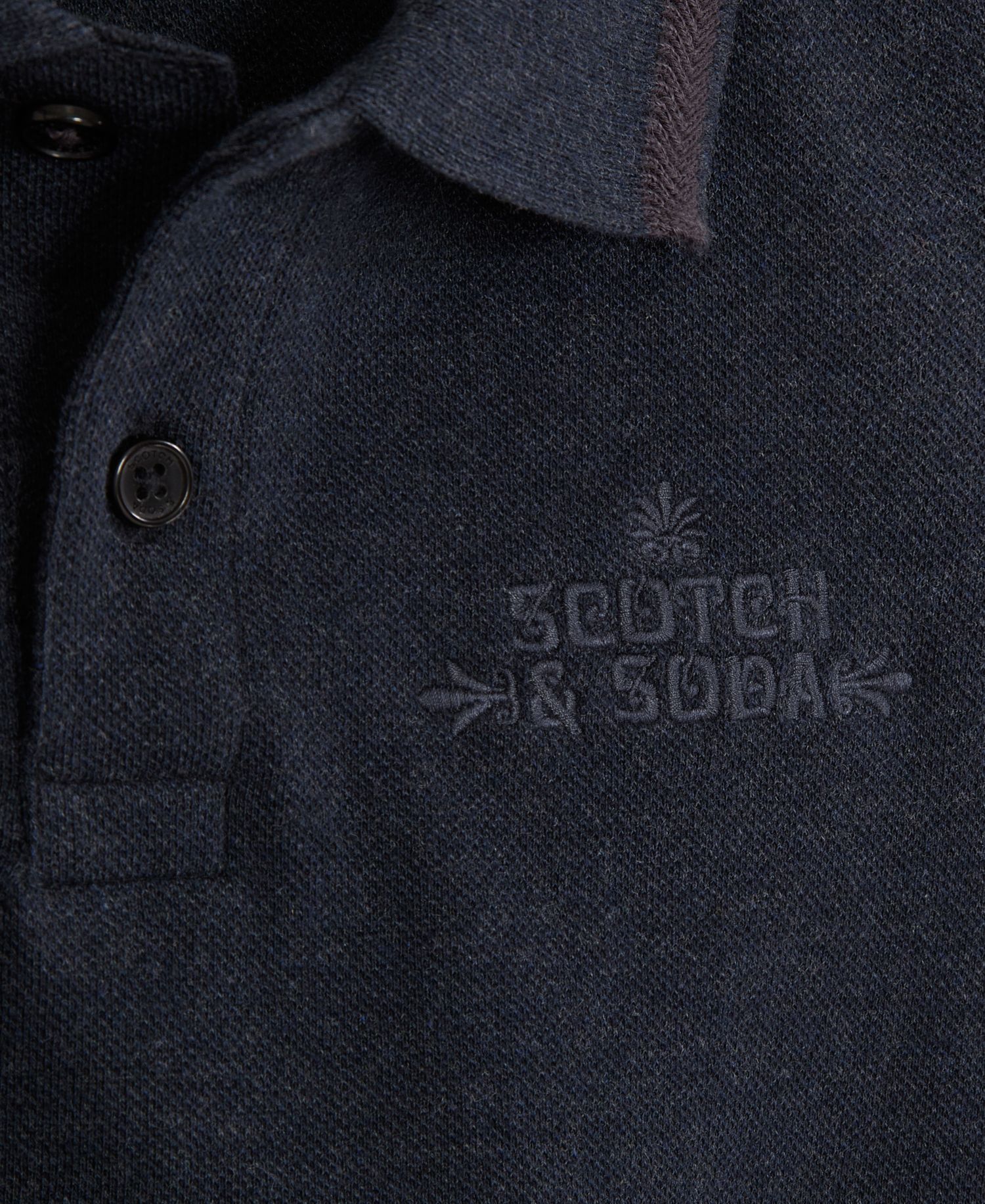Big Boys Heather Pique Polo Shirt