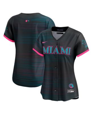 Nike - Men's Black Miami Marlins 2025 City Connect Limited Jersey