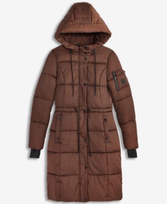 Women's Hooded Puffer Utility Coat