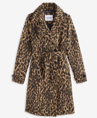 Women's Double-Breasted Belted Trench Coat