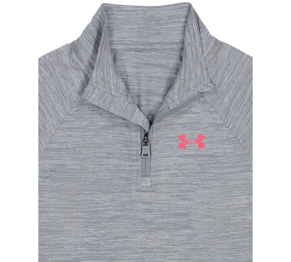Under Armour Kids' 1/4 Zip Pullover & Leggings In Gray