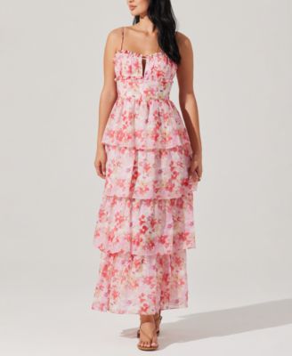 Women's Vonessa Ruffled Tiered Maxi Dress