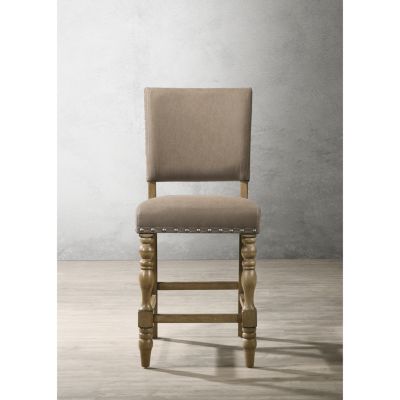 Streamdale Rustic Counter Height Dining Chair Set (Set of 2)