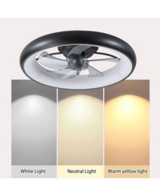 Ceiling Fan with Lights Dimmable LED