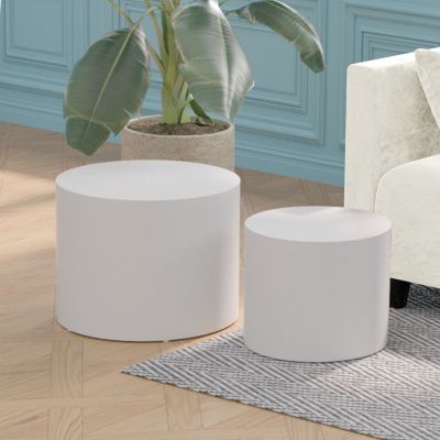   Veneer Nesting Table Set (2-Pack)