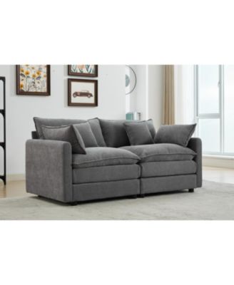 Streamdale Modular Sectional Sofa,2-Seater Sofa, Modern L-Shaped Sofa for Living Room Bedroom Apartment