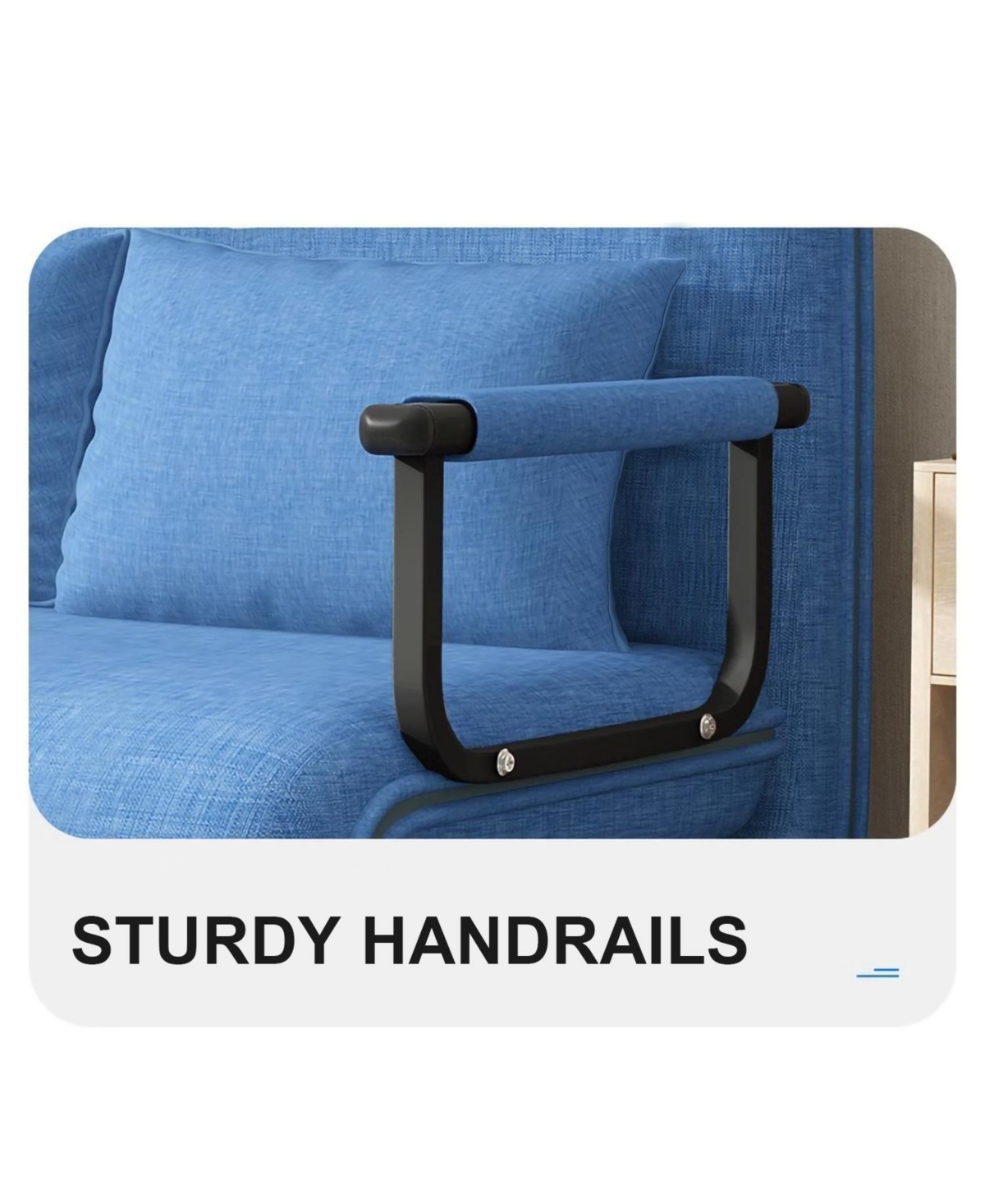 Streamdale Furniture Versatile Sofa Bed Converts into Sofa, Chair, Lounger for Small Spaces