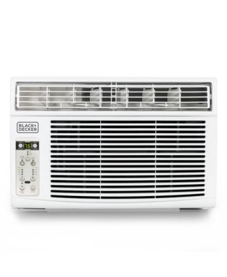 14300 BTU Window Air Conditioner Unit AC BLACK+DECKER with Remote Control Cools Up to 700 Square Feet, White