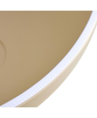 Round Coffee Table with Removable Table Top