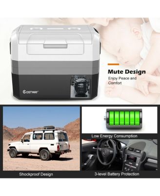 58 Quart Portable Electric Camping Car Cooler