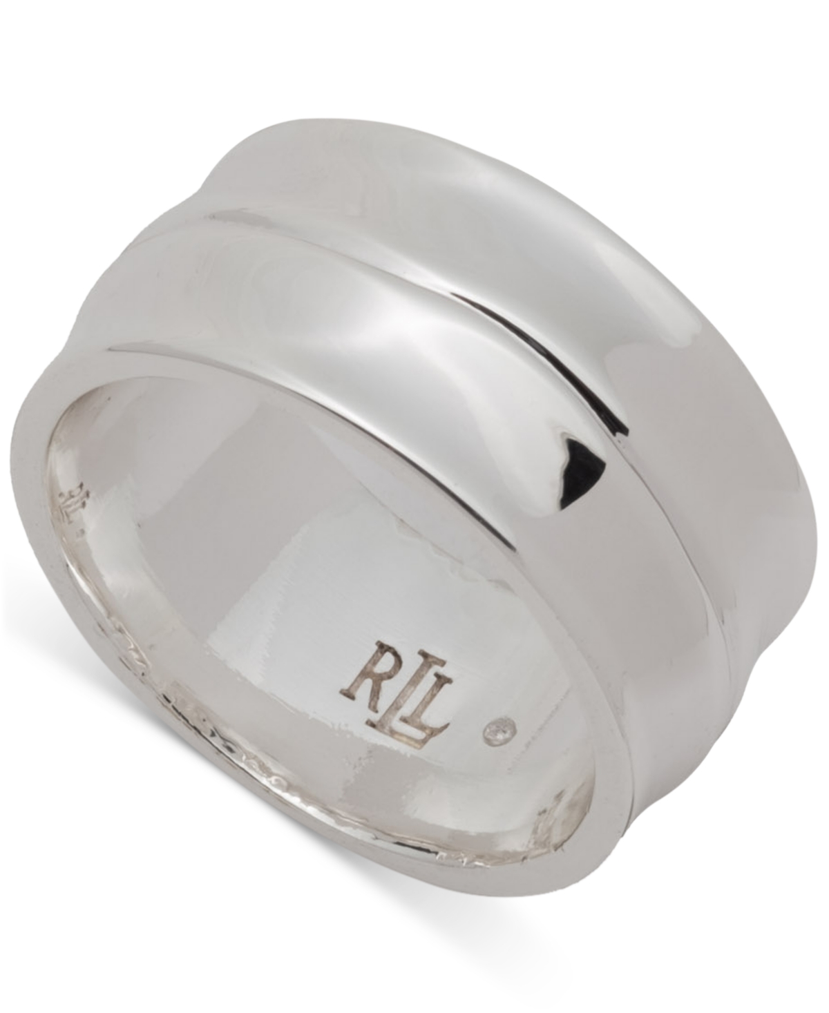 Silver-Tone Band Ring - Silver