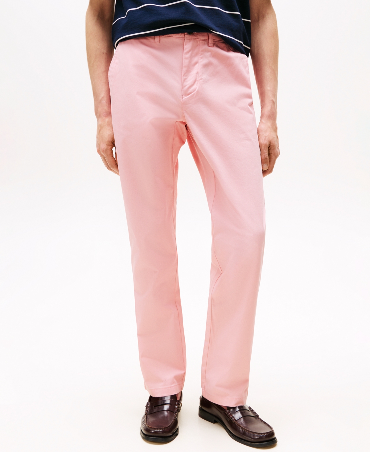 Tommy Hilfiger Men's Th Flex Stretch Regular-fit Chino Pant In Pink