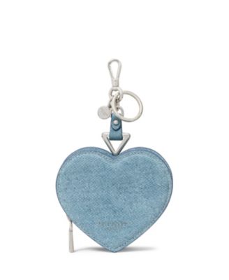 Liv Heart Coin Keychain