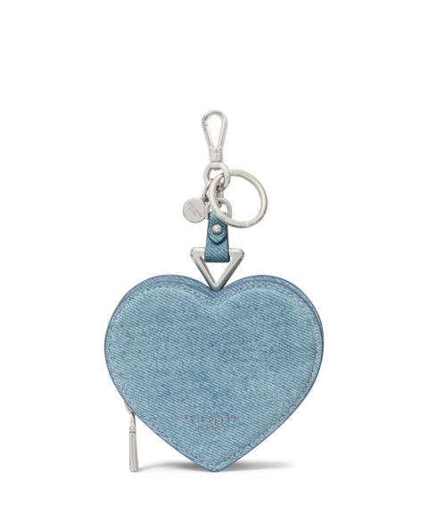 kate spade new york Liv Heart Coin Keychain