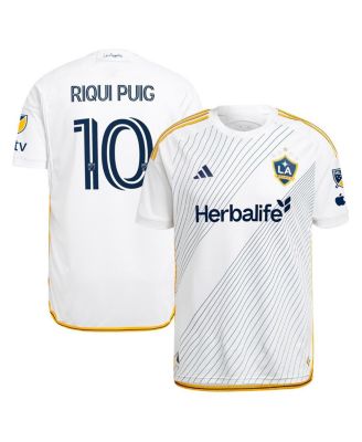 adidas - Men's Riqui Puig White LA Galaxy 2024 Angeleno Kit Authentic Player Jersey